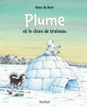 Plume et le chien de traîneau